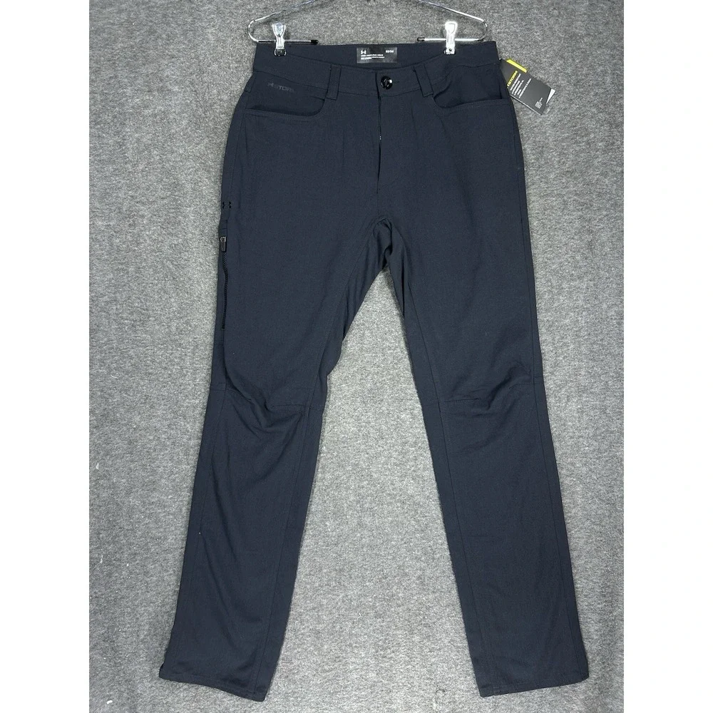 Under Armour Storm Tactical Guardian Pants Mens 32X34 Black 1316929 NWT